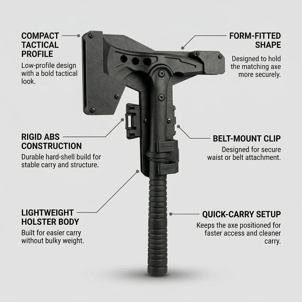 ForgeRig™ Quick-Release Tomahawk Holster V2