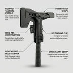 ForgeRig™ Quick-Release Tomahawk Holster V2